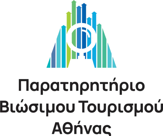Λογότυπο του Παρατηρητήριου Βιώσιμου Τουρισμού Αθήνας.
