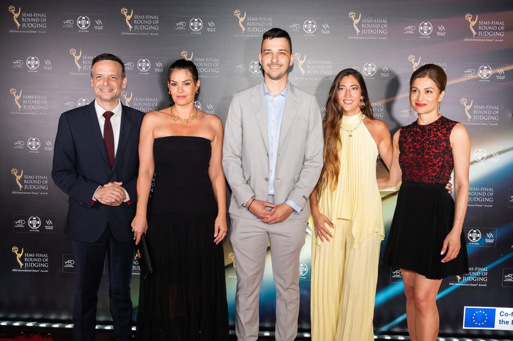 Στιγμιότυπο από τον ημιτελικό των International Emmy Awards